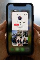Kamala Harris Tiktok page - Paris