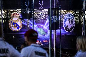 UEFA World Cup Fans Arrive For Real Madrid Vs Atalanta Game In Warsaw