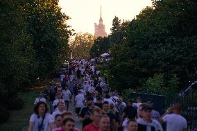 UEFA Fans In Warsaw