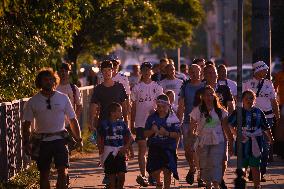 UEFA Fans In Warsaw