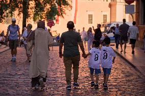 UEFA Fans In Warsaw