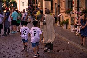 UEFA Fans In Warsaw