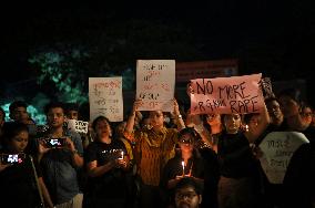 Candlelight Vigil In Mumbai