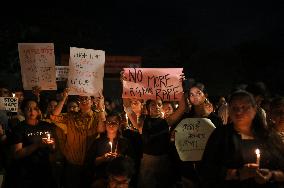 Candlelight Vigil In Mumbai