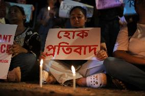 Candlelight Vigil In Mumbai