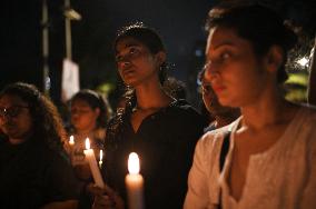 Candlelight Vigil In Mumbai