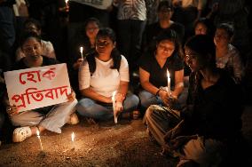 Candlelight Vigil In Mumbai