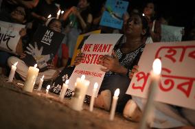 Candlelight Vigil In Mumbai