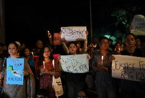 Candlelight Vigil In Mumbai