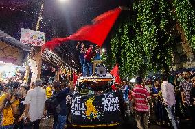 Citizen Protest Against Rape And Murder Of Doctor In Kolkata On The Eve Of 78th Indian Independence Day.