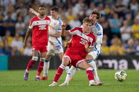 Leeds United v Middlesbrough - Carabao Cup First Round