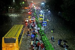 Heavy Monsoon Rain In Jaipur