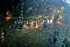 Heavy Monsoon Rain In Jaipur