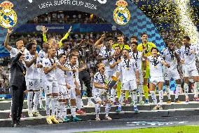 Real Madrid CF v Atalanta BC - UEFA Super Cup 2024