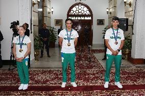 Algerian President Receives Imane Khelif And Other Medallists - Algiers