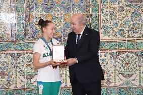 Algerian President Receives Imane Khelif And Other Medallists - Algiers