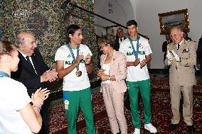 Algerian President Receives Imane Khelif And Other Medallists - Algiers