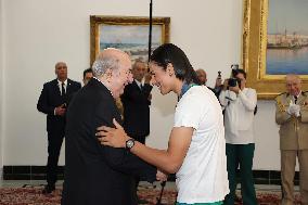 Algerian President Receives Imane Khelif And Other Medallists - Algiers