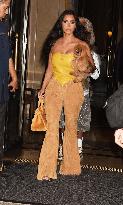 Kim Kardashian Leaves Her Hotel - NYC