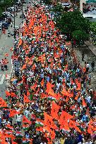 Protest Over Violence Against Hindus In Bangladesh