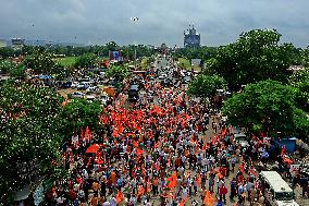 Protest Over Violence Against Hindus In Bangladesh