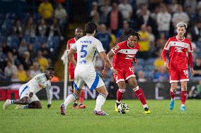 Leeds United v Middlesbrough - Carabao Cup First Round