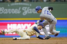 Baseball: Dodgers vs. Brewers