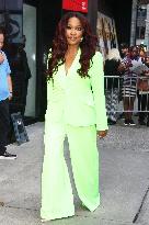 Garcelle Beauvais On Promotion Tour - NYC