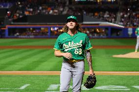 MLB Oakland Athletics Vs New York Mets