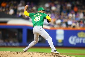 MLB Oakland Athletics Vs New York Mets