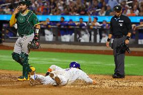 MLB Oakland Athletics Vs New York Mets