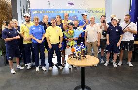 Ukrainian freestyle wrestlers and modern pentathletes back from Paris 2024 Olympics