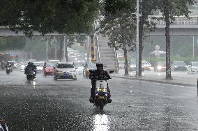 Rain Hit Beijing