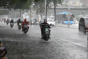 Rain Hit Beijing