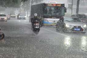 Rain Hit Beijing