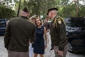 Unveiling Ceremony Of The Statue In Honor Of General Frederiks - La Motte