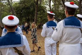 Unveiling Ceremony Of The Statue In Honor Of General Frederiks - La Motte