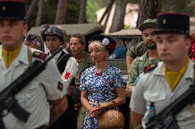 Unveiling Ceremony Of The Statue In Honor Of General Frederiks - La Motte