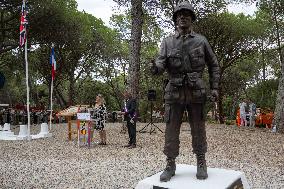 Unveiling Ceremony Of The Statue In Honor Of General Frederiks - La Motte