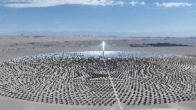 Dunhuang 100 MW Molten Salt Tower Solar Thermal Power Station