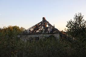 Kamianka village in Kharkiv region