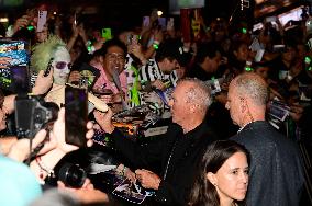 Beetlejuice Beetlejuice Black Carpet Fan Event