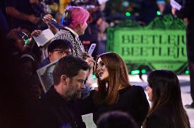 Beetlejuice Beetlejuice Black Carpet Fan Event