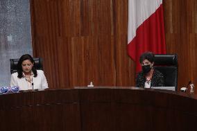 Session Of The Electoral Tribunal Of The Judicial Branch Of The Federation