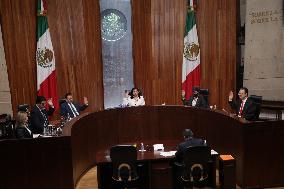 Session Of The Electoral Tribunal Of The Judicial Branch Of The Federation