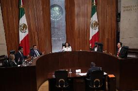 Session Of The Electoral Tribunal Of The Judicial Branch Of The Federation