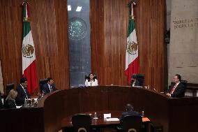 Session Of The Electoral Tribunal Of The Judicial Branch Of The Federation