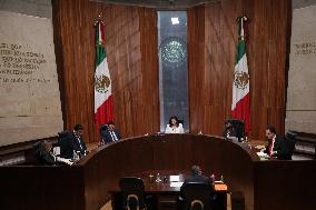 Session Of The Electoral Tribunal Of The Judicial Branch Of The Federation