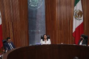 Session Of The Electoral Tribunal Of The Judicial Branch Of The Federation