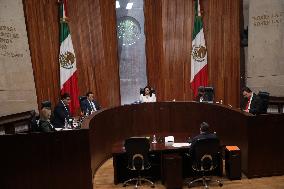 Session Of The Electoral Tribunal Of The Judicial Branch Of The Federation